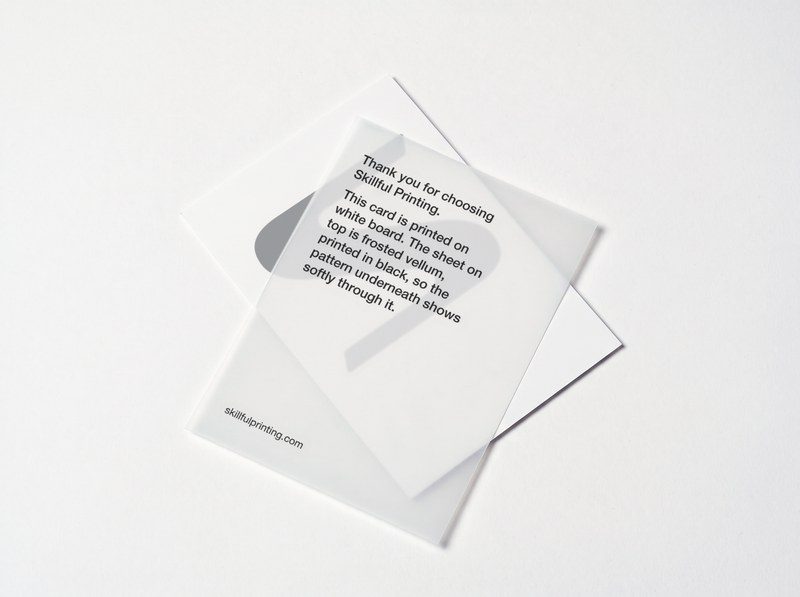 Vellum overlays