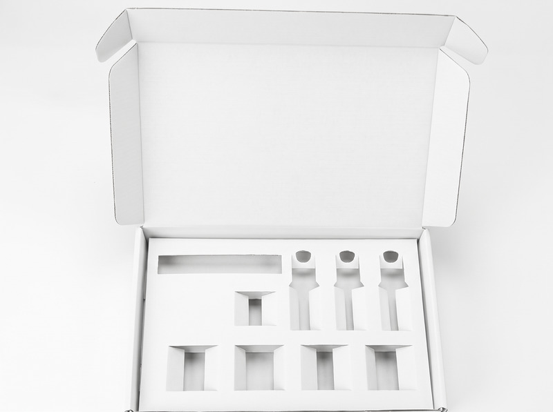 Foldable cut-out insert