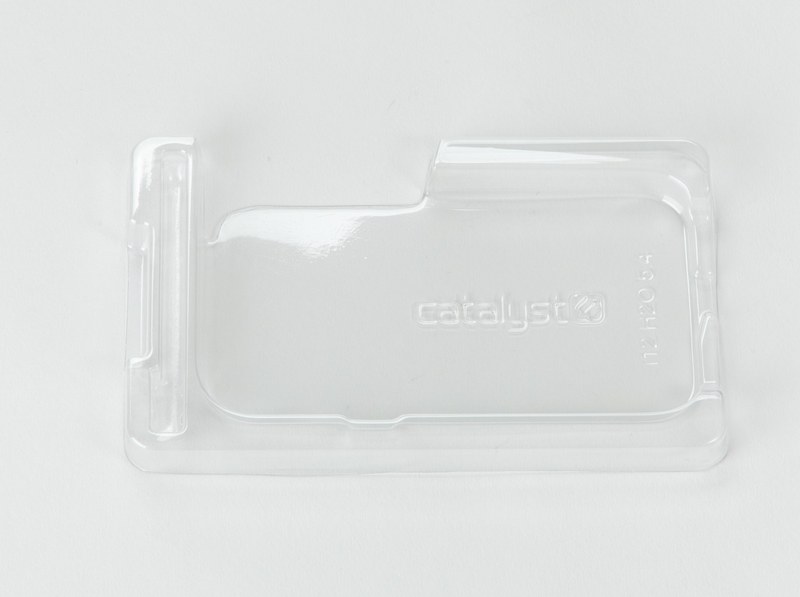 Moulded plastic tray