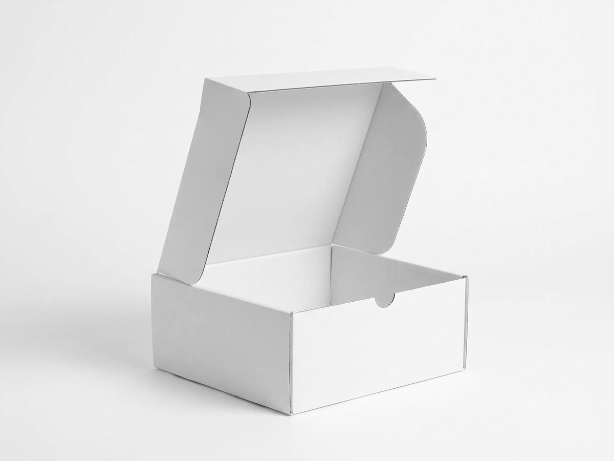Roll-end tuck-front mailer