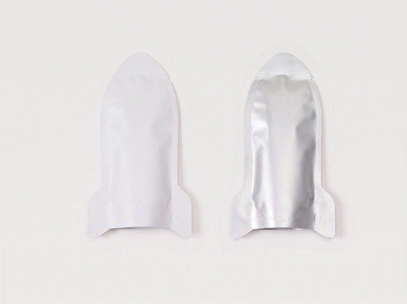 Shaped pouch: Rocket