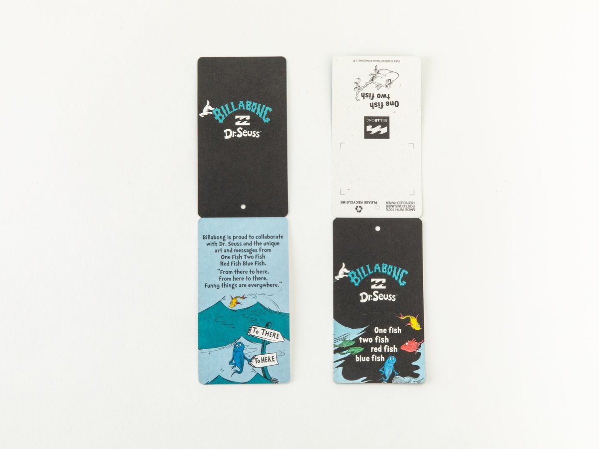 Hangtags and Header Cards — recent work
