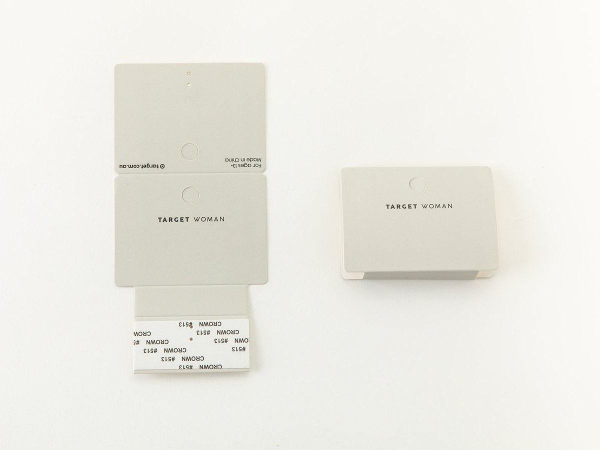 Hangtags and Header Cards — recent work