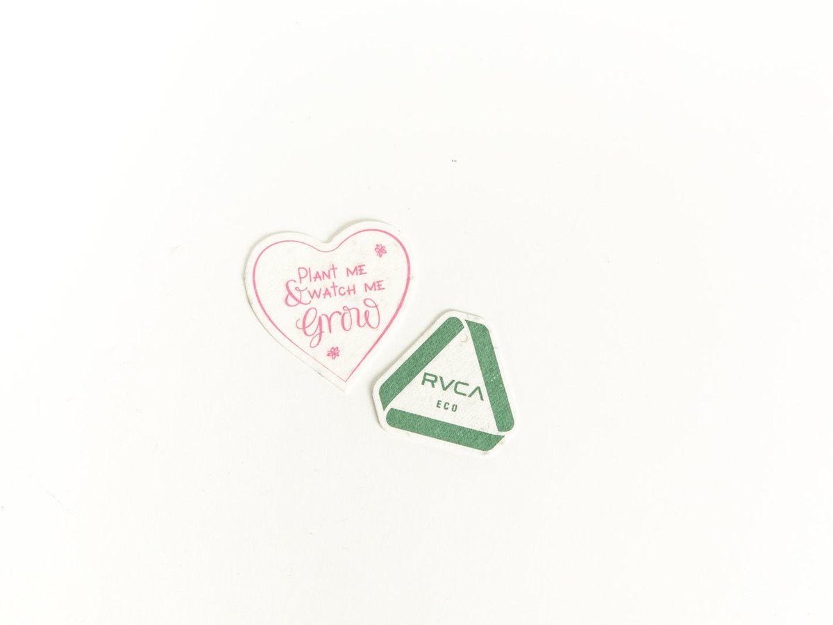 Hangtags and Header Cards — recent work