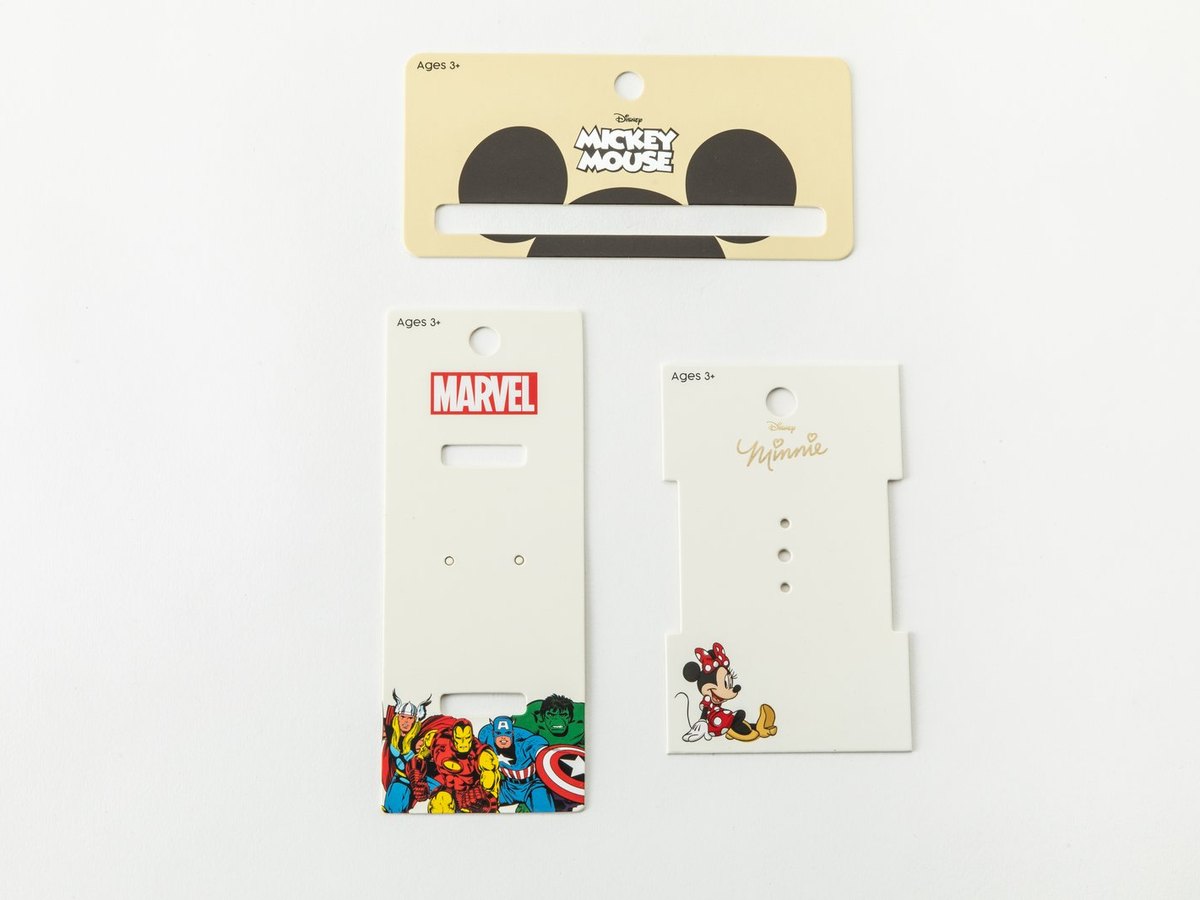 Hangtags and Header Cards — recent work