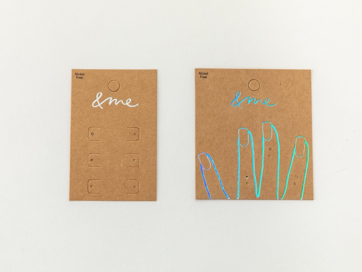 Hangtags and Header Cards — recent work