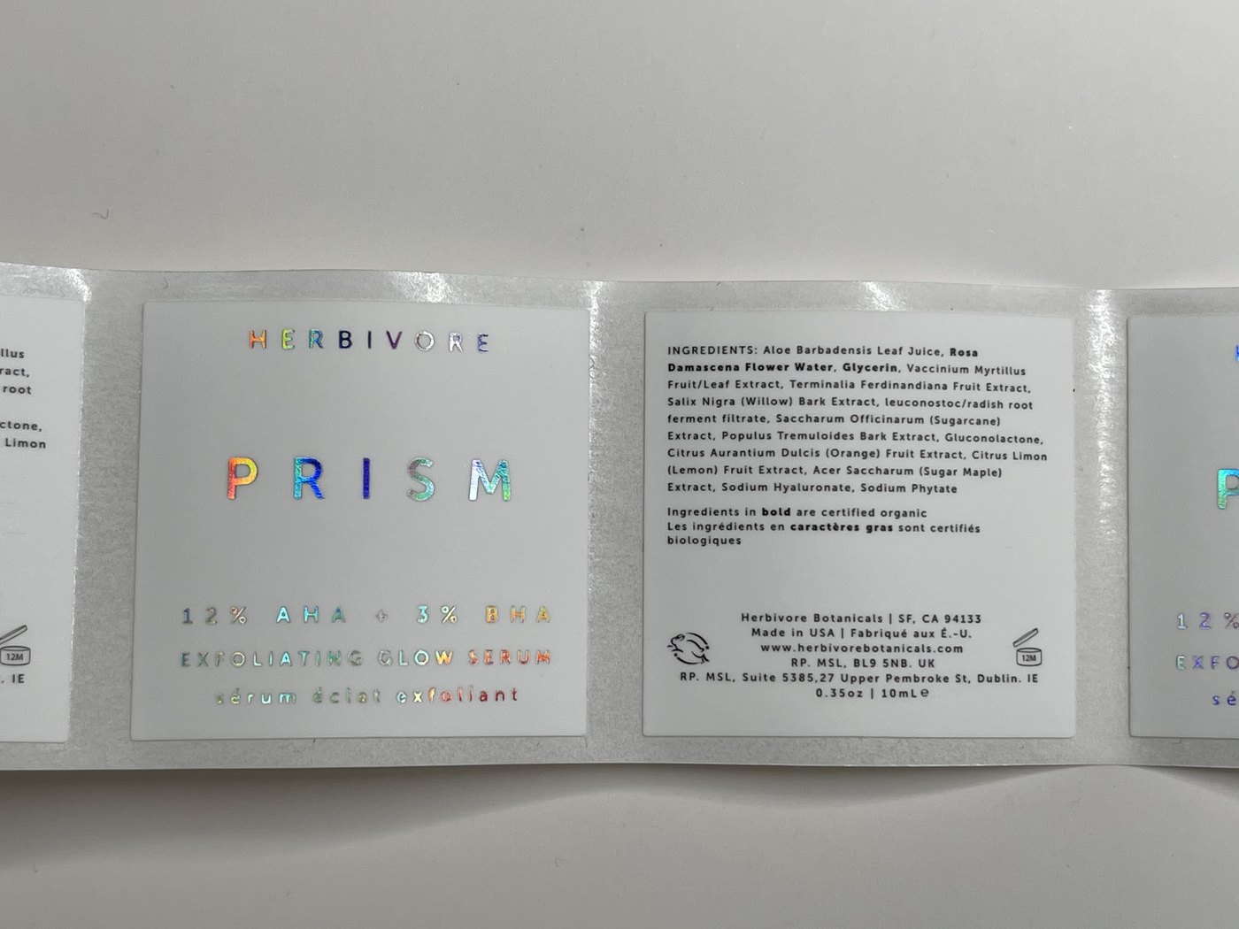 Labels — recent work